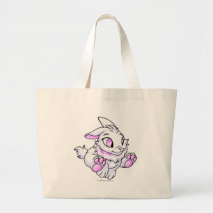Cybunny Weiß Jumbo Stoffbeutel