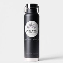 CYC Schwarze Flasche mit Thermalwasser