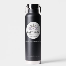 CYC Schwarze Flasche mit Thermalwasser