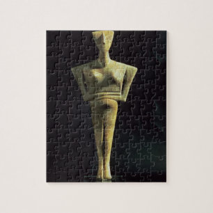 Cycladic weibliche Zahl, von der Insel von Amorgo, Puzzle