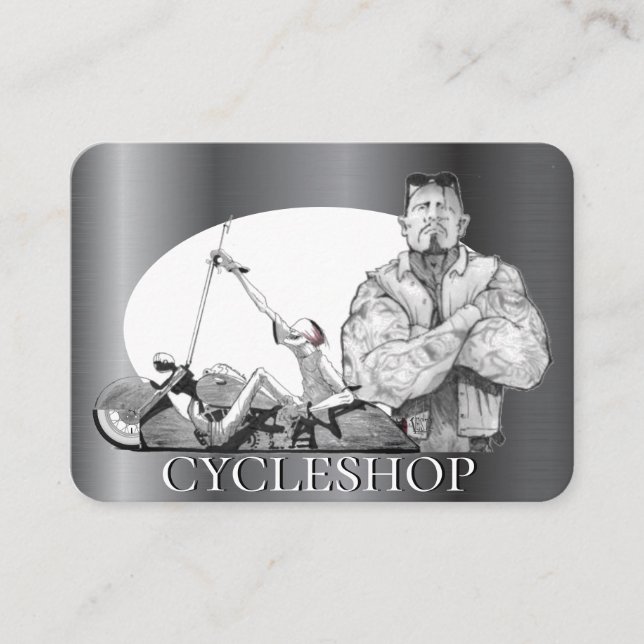 Cycle Card Visitenkarte (Vorderseite)
