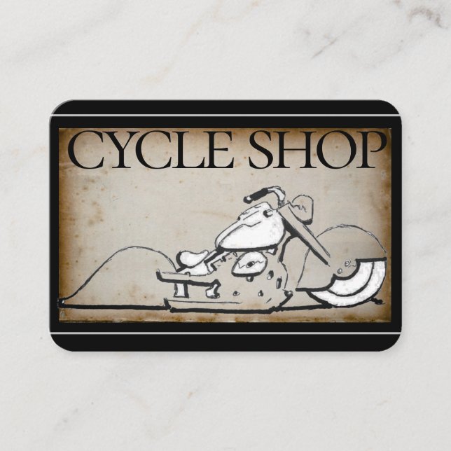 Cycle Card Visitenkarte (Vorderseite)