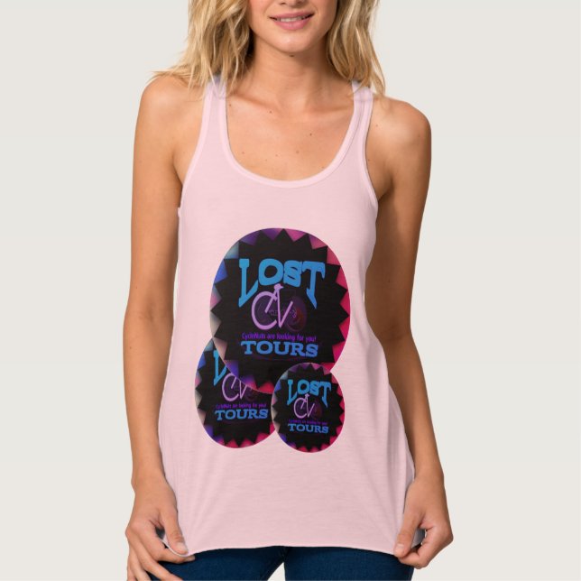 CycleNuts Triple LoST-Shirt ohne Levelosigkeit Tank Top (Vorderseite)
