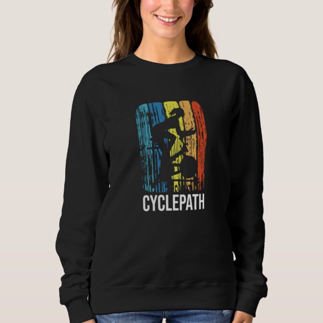 Cyclepath  Cycling and spin bike class woman  1 Sweatshirt (Vorderseite)