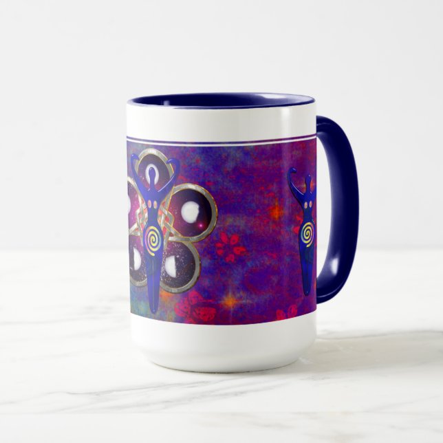 Cycles 3D Goddess Worship Tasse (VorderseiteRechts)