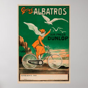 Cycles Albatros Vintag Poster