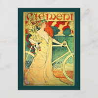 Cycles Clément Vintag Bicycle Poster