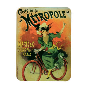 "Cycles de La Metropole", Marie & Co. (Farblith Magnet