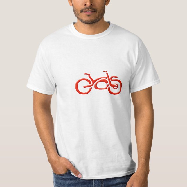 Cycles Fahrrad Velo - T-Shirt (Vorderseite)