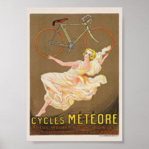Cycles Météore Vintage Poster 1926