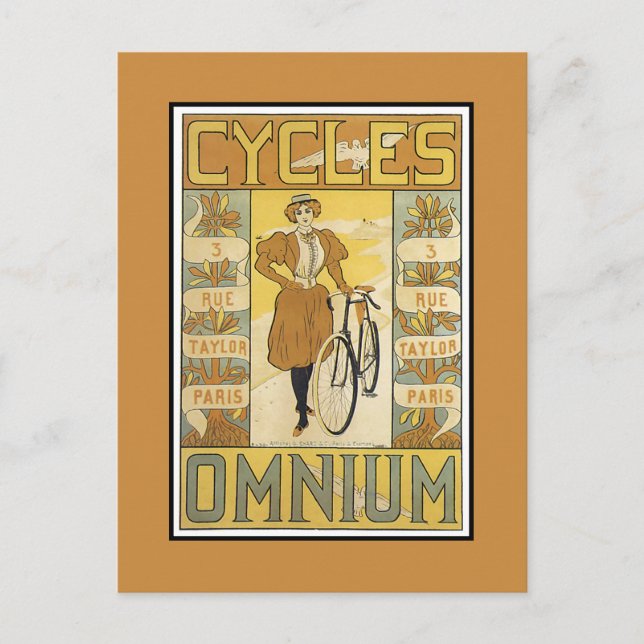 Cycles Omnium Postkarte (Vorderseite)