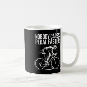 Cyclientziffer Motivierend Design Niemand kümmert Kaffeetasse