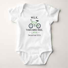Cycling Baby Shower Milk Then Bike Ride - Biking Strampler