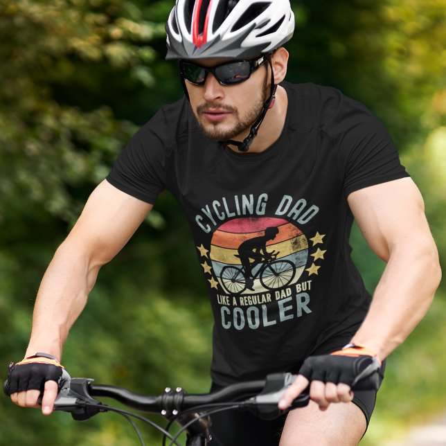 Cycling Dad Like a Regular Dad But Cooler T-Shirt (Von Creator hochgeladen)