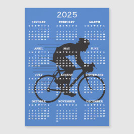 Cycling Design 2025 Kalender Magnetkarte