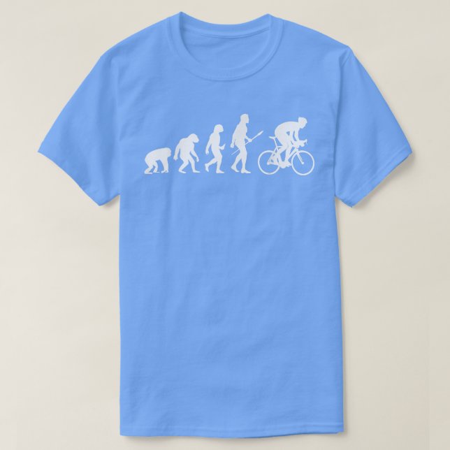 Cycling Evolution Funny Cycling Shirts Men Women K (Design vorne)