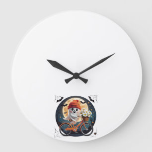 Cycling Ghost Große Wanduhr