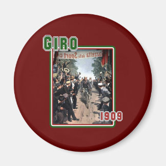 Cycling Giro 1909 Italienische Flagge Retro Vintag Magnet