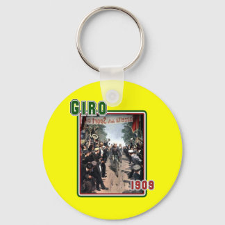 Cycling Giro 1909 Italienische Flagge Retro Vintag Schlüsselanhänger