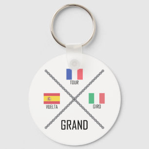 Cycling Grand Tours Schlüsselanhänger