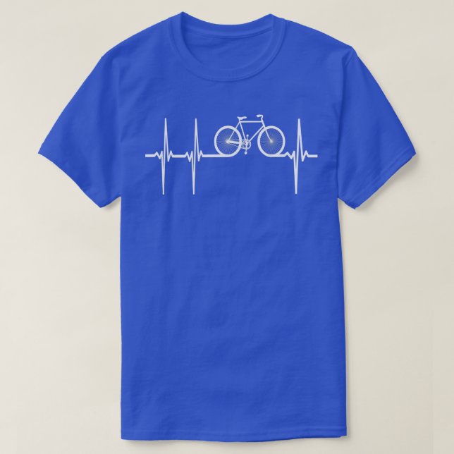 Cycling Heartbeat T-Shirt (Design vorne)
