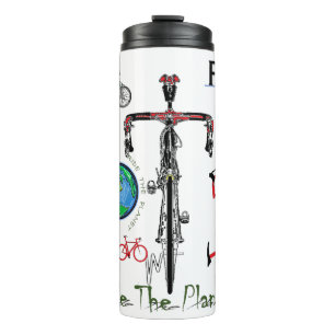 Cycling-Inspiriert Tumbler Thermosbecher