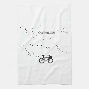 Cycling Life Geschirrtuch