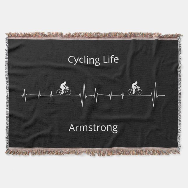 Cycling Life, Heartbeat anpassbar Decke (Vorderseite)