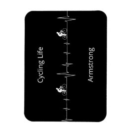 Cycling Life, Heartbeat anpassbar Magnet