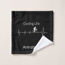 Cycling Life, Heartbeat anpassbar Waschlappen