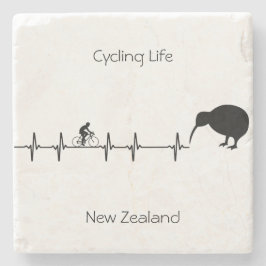 Cycling Life, Neuseeland anpassbar Steinuntersetzer