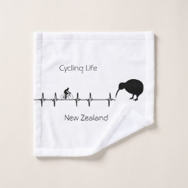 Cycling Life, Neuseeland anpassbar Waschlappen