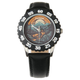 Cycling Life, Retro anpassbar Armbanduhr