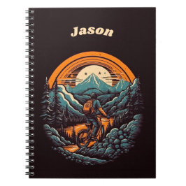 Cycling Life, Retro anpassbar Notizblock