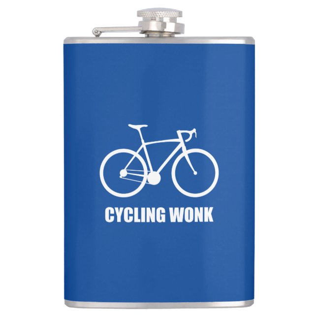Cycling Wonk Flachmann (Vorderseite)