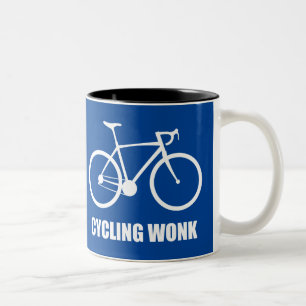 Cycling Wonk Zweifarbige Tasse