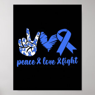 Cyclisches Erbrechen Syndrom Blauer Schleim Friede Poster