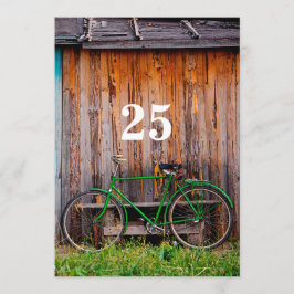 Cyclist Birthday Celebration Einladung - jedes Alt