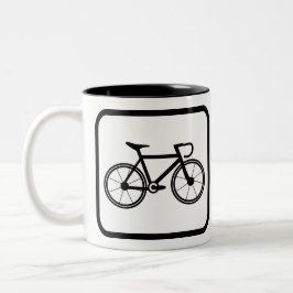 Cyclist Pro Zweifarbige Tasse