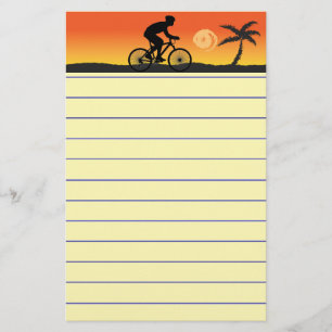 Cyclist Stationery Briefpapier