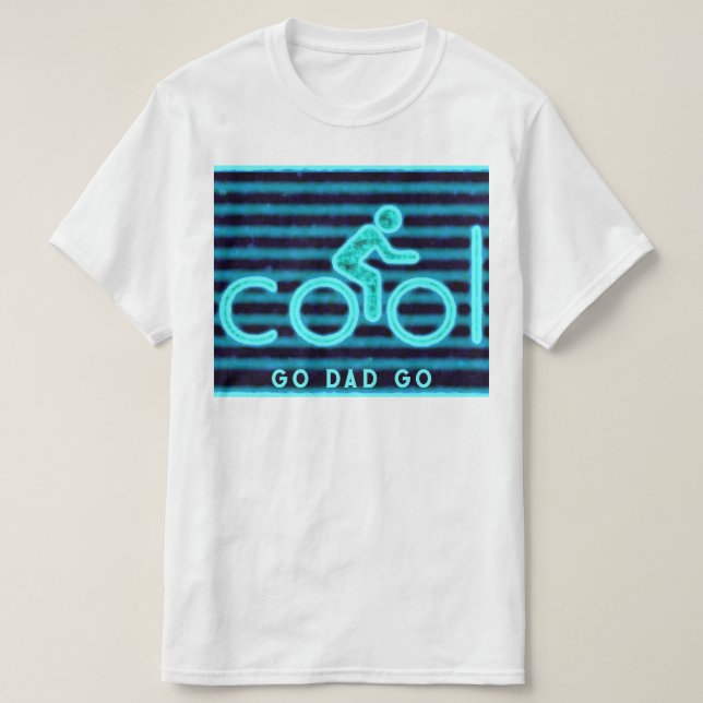 Cyclist-Vater T-Shirt (Design vorne)