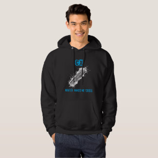 Cyclocross - CX-Winter macht mich Querblau Hoodie