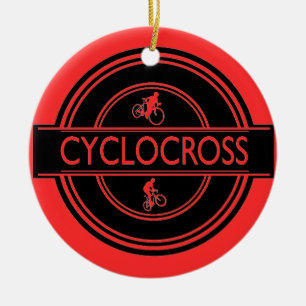 Cyclocross Verzierung Keramikornament