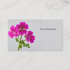 Cyclomene-Blume Visitenkarte