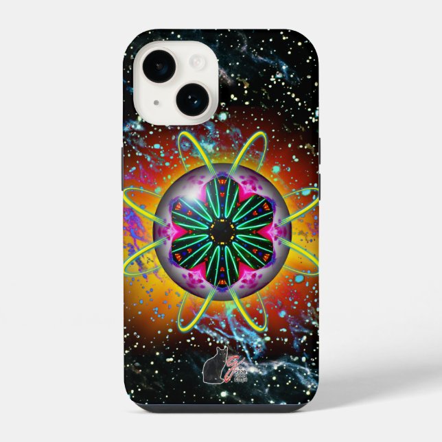 Cyclon Orbz iPhone Hülle (Rückseite)