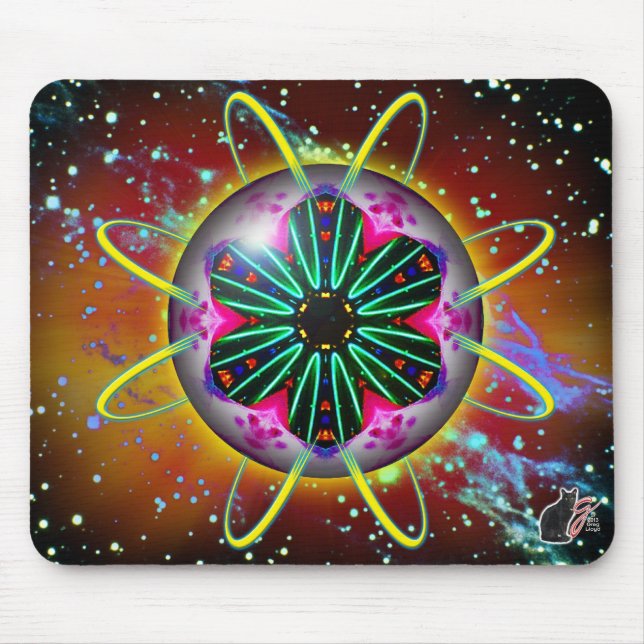 Cyclon Orbz Kaleid Mouse Pad Mousepad (Vorne)