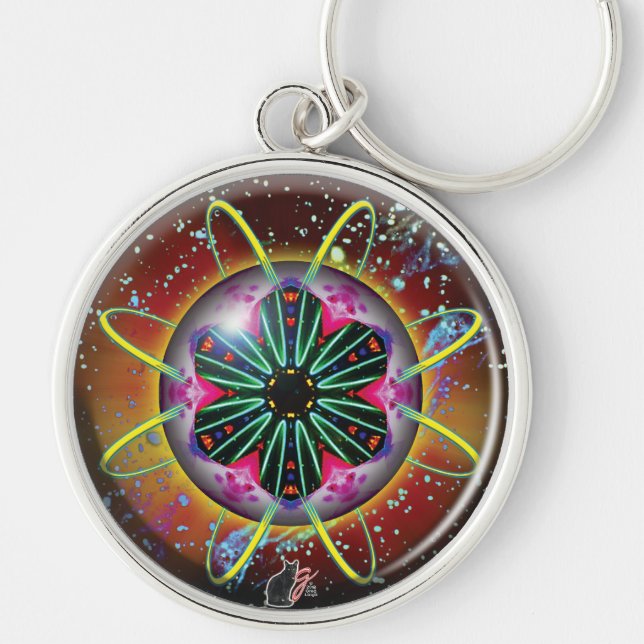 Cyclon Orbz Kaleid Schlüsselanhänger (Vorne)