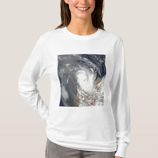 Cyclone Dominic vor der Küste der Western Austra T-Shirt (Vorderseite)