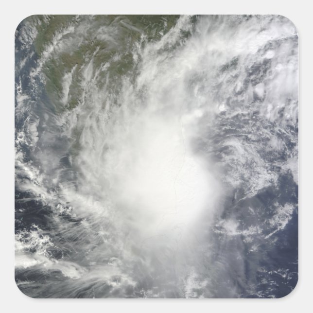 Cyclone Jal Quadratischer Aufkleber (Vorderseite)