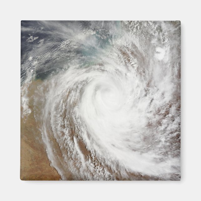 Cyclone Laurence bewegt sich weit ins Landesinnere Magnet (Vorne)